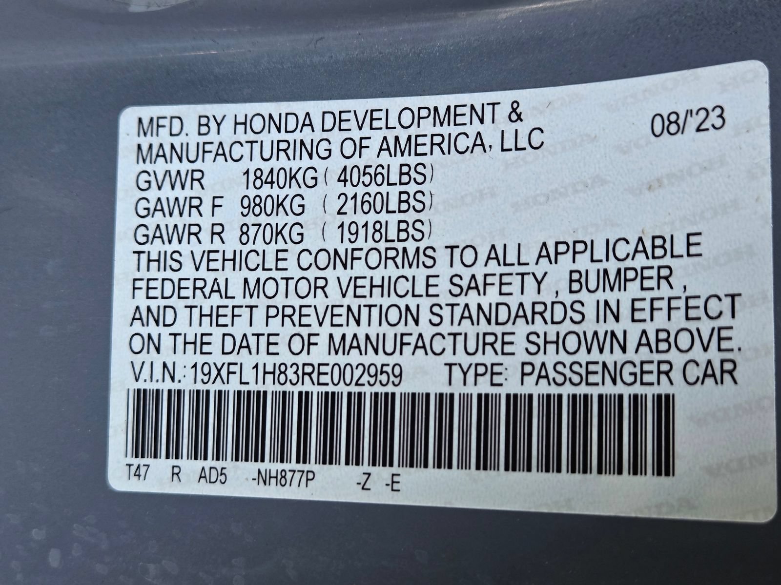 Used 2024 Honda Civic Sport Touring image 31
