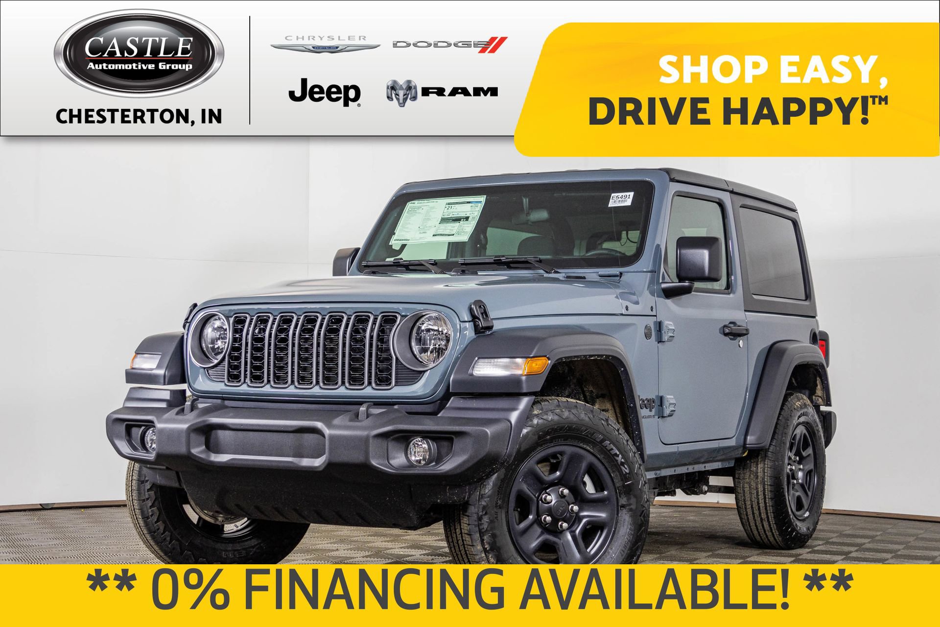 New 2026 Jeep Wrangler Sport image 1