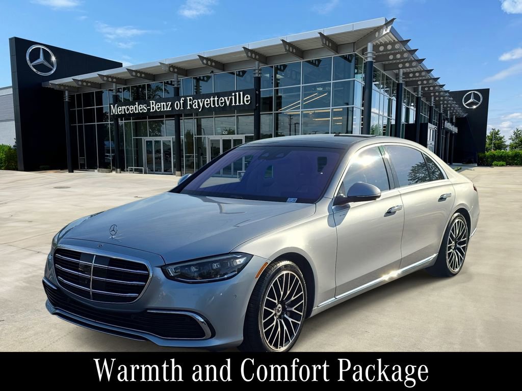 Used 2022 Mercedes-Benz S 580 4MATIC Sedan w/ Warmth & Comfort Package image 1
