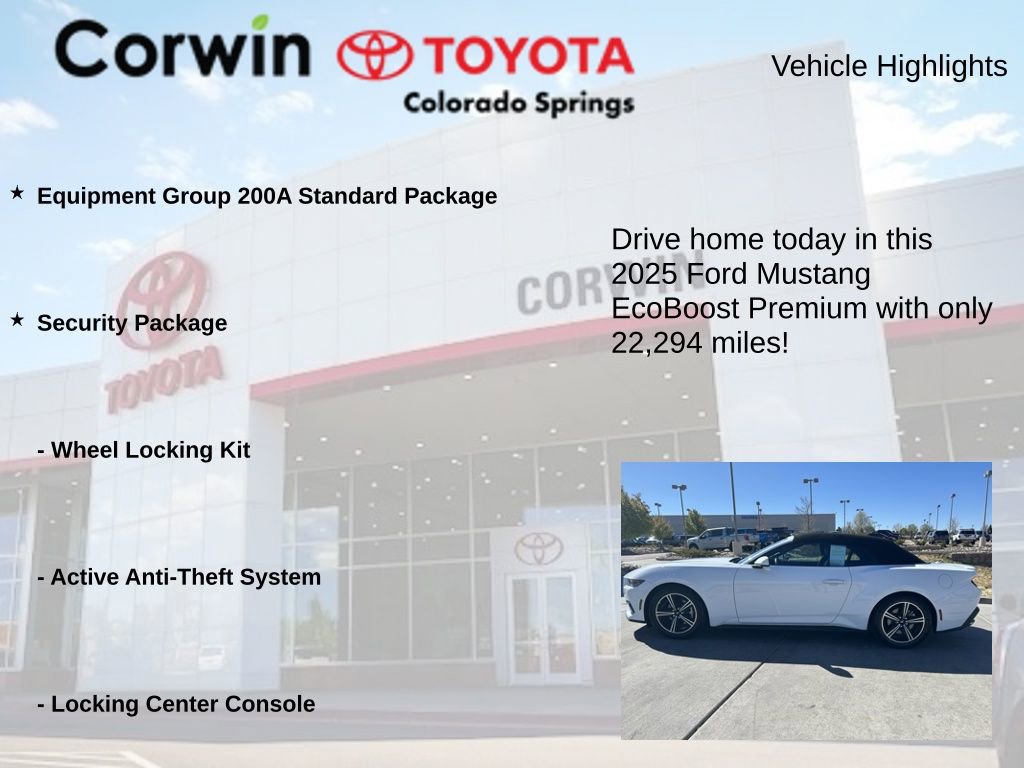 Used 2025 Ford Mustang Premium RWD image 6