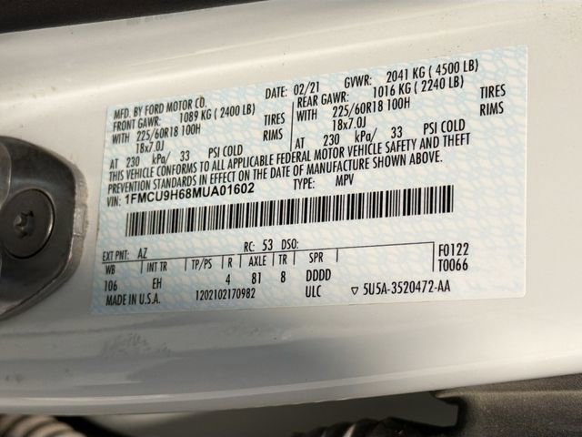 Used 2021 Ford Escape SEL image 26