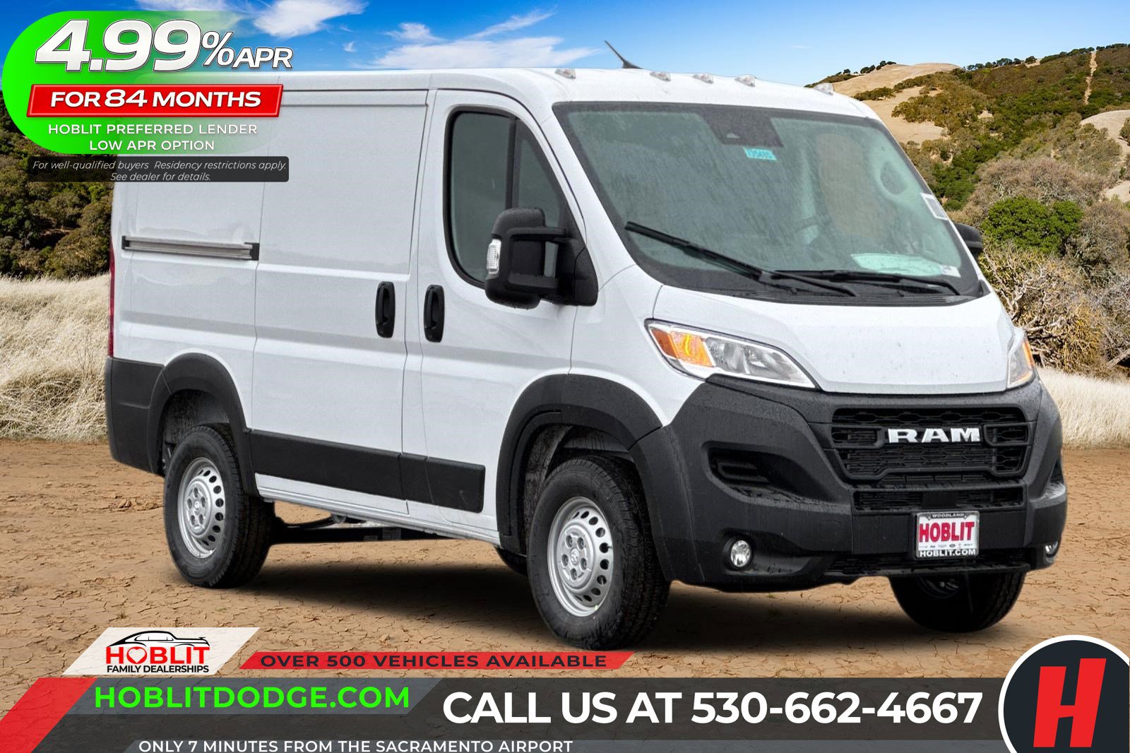 New 2026 RAM ProMaster 1500 w/ Convenience Group