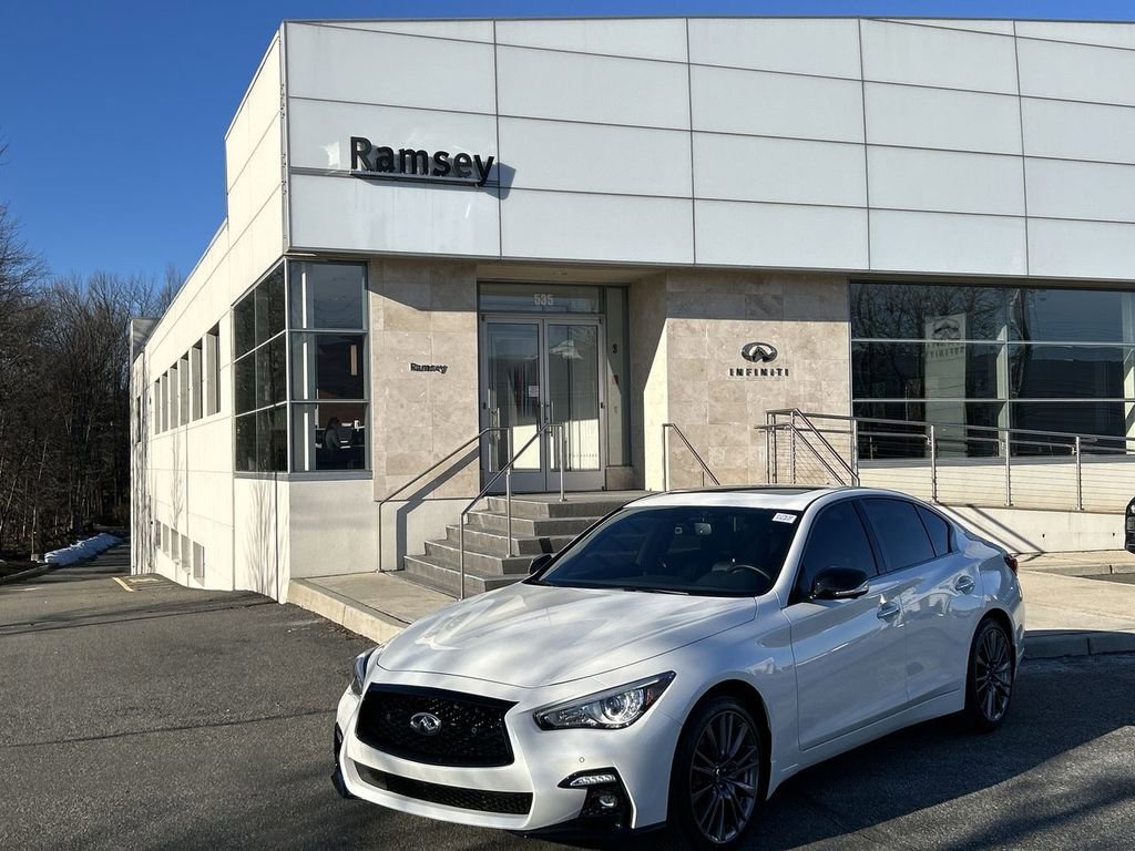 Certified 2024 INFINITI Q50 Red Sport 400