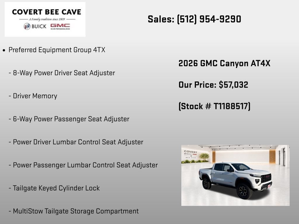 New 2026 GMC Canyon AT4X AWD/4WD image 7