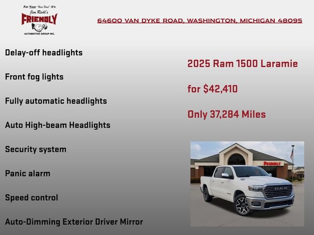 Used 2025 RAM 1500 Laramie AWD/4WD image 30