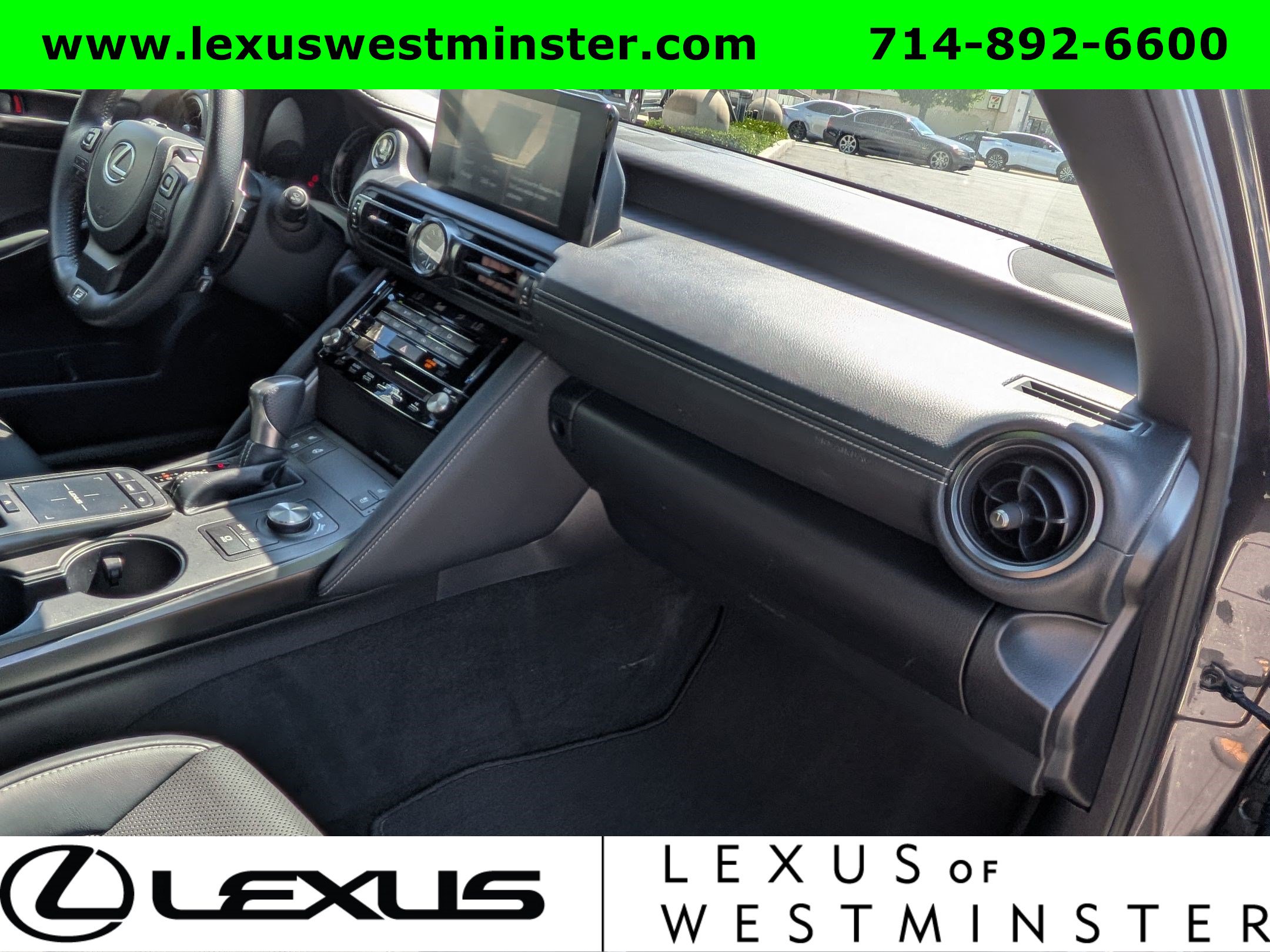 Certified 2023 Lexus IS 350 F Sport w/ Accessory Package RWD image 6