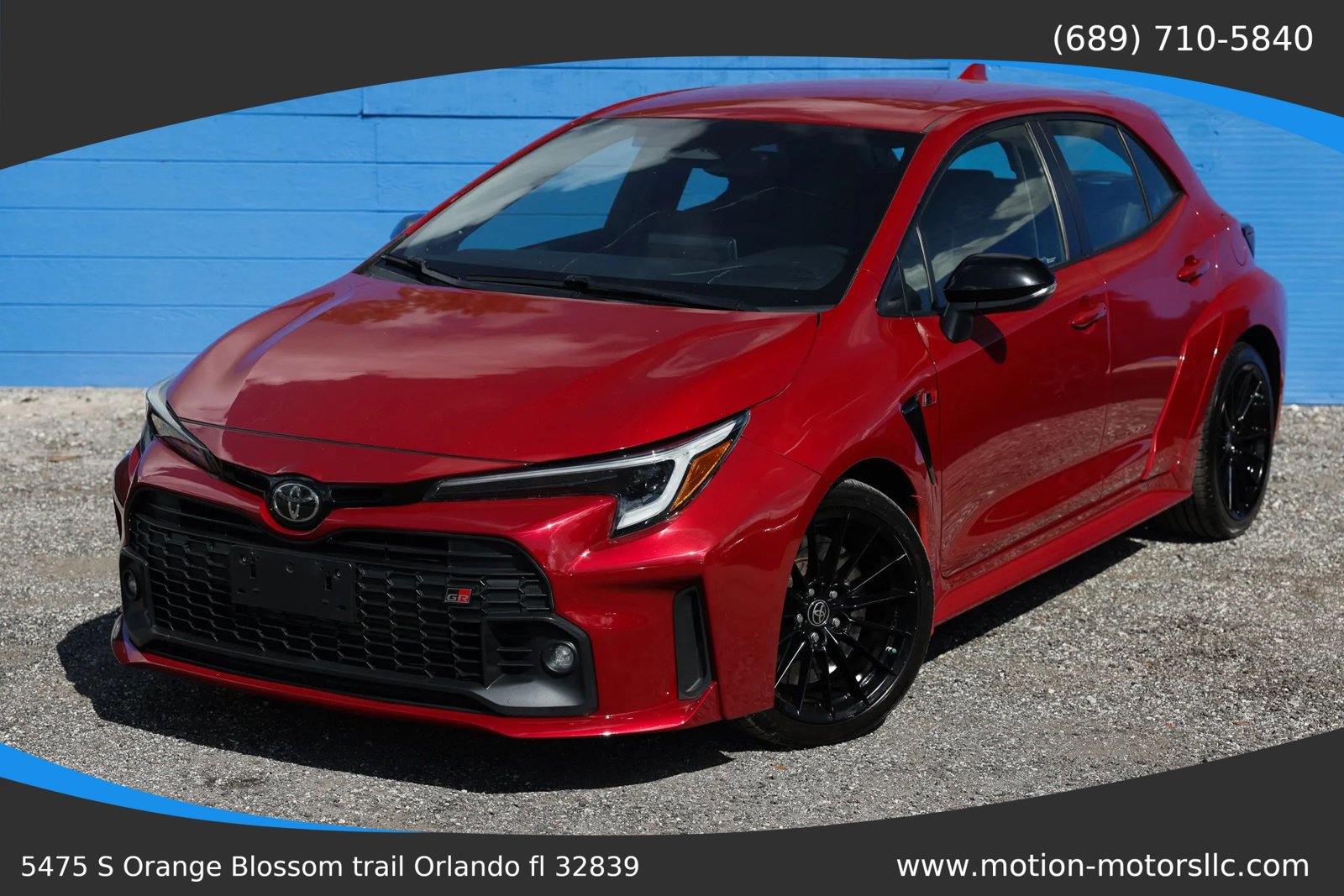 Used 2023 Toyota Corolla GR w/ Performance Package AWD/4WD image 1