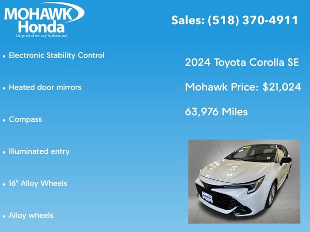 Used 2024 Toyota Corolla SE FWD image 14
