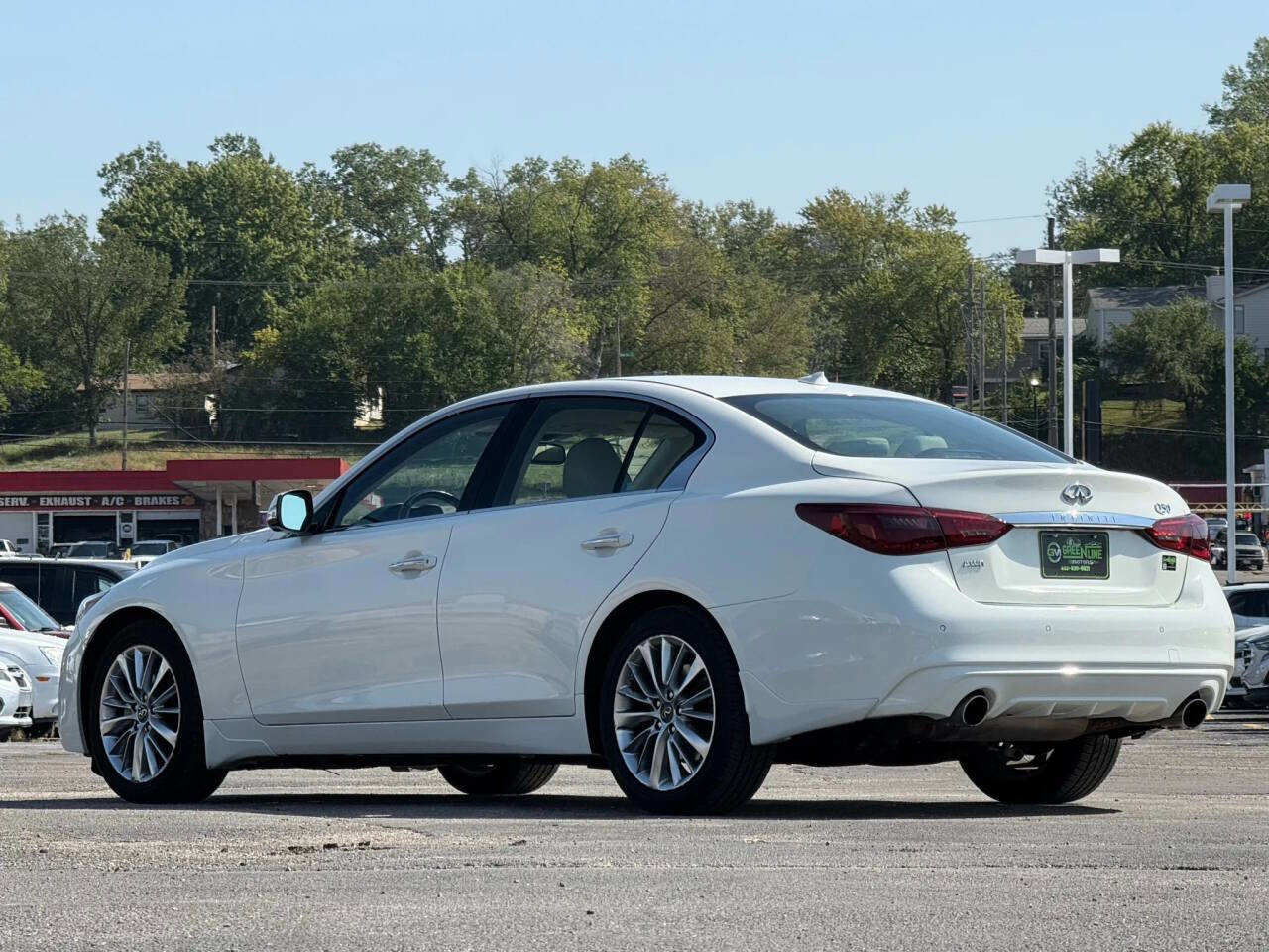 Used 2021 INFINITI Q50 Luxe w/ Cargo Package image 4