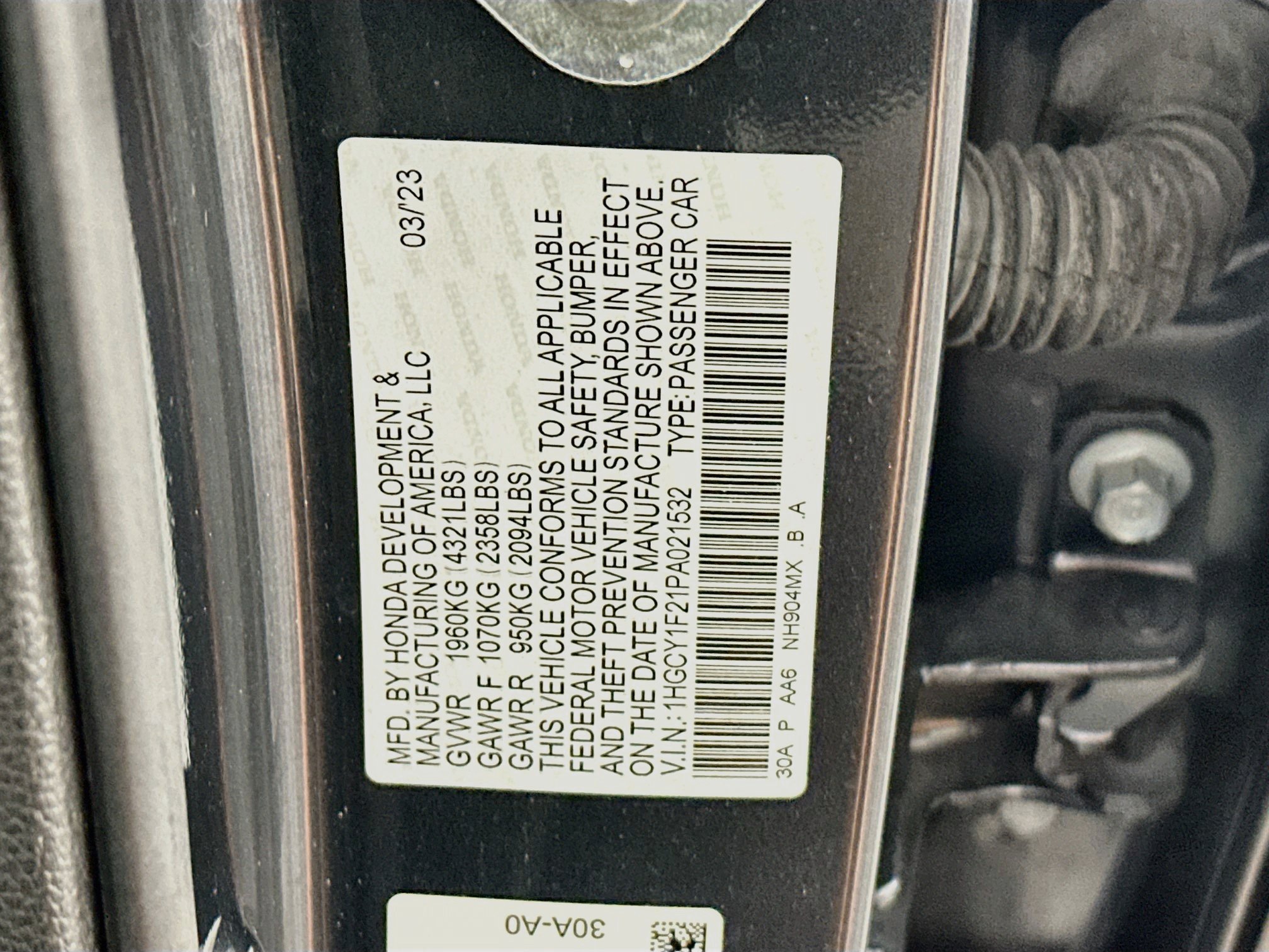 Used 2023 Honda Accord LX image 12