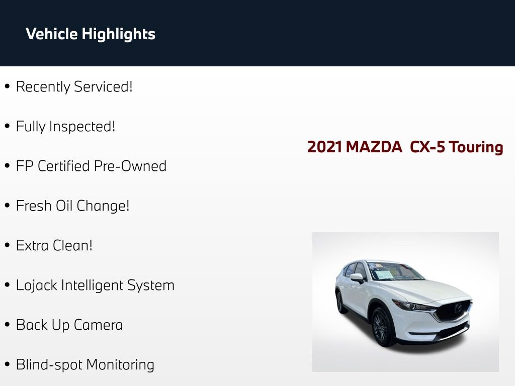 Used 2021 MAZDA CX-5 Touring FWD image 2