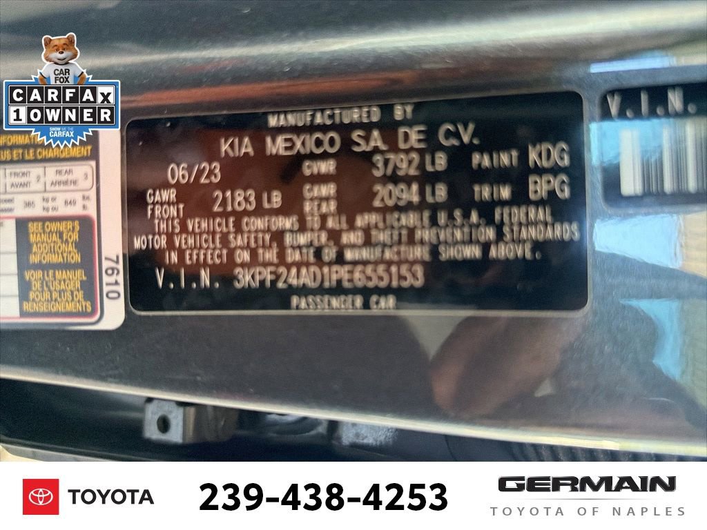 Used 2023 Kia Forte LXS w/ LXS Technology Package FWD image 17