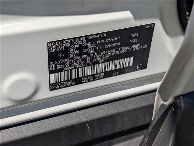 Used 2019 Toyota RAV4 Limited w/ Carpet Mat Package AWD/4WD image 27