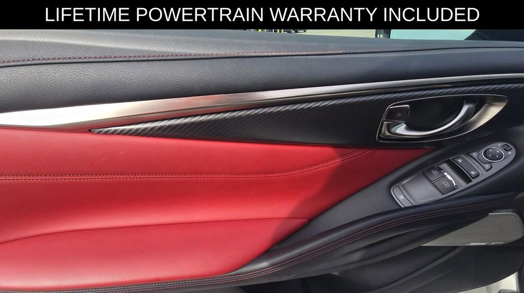 Certified 2022 INFINITI Q60 Red Sport 400 w/ Carbon Fiber Package RWD image 10