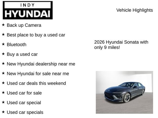 New 2026 Hyundai Sonata SEL AWD/4WD image 7