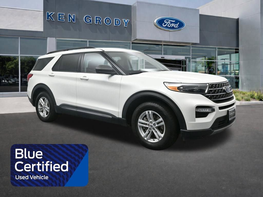Certified 2021 Ford Explorer XLT RWD image 1