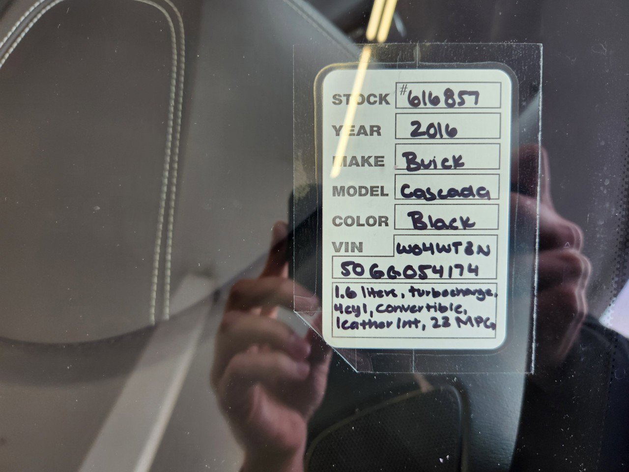 Used 2016 Buick Cascada Premium image 18