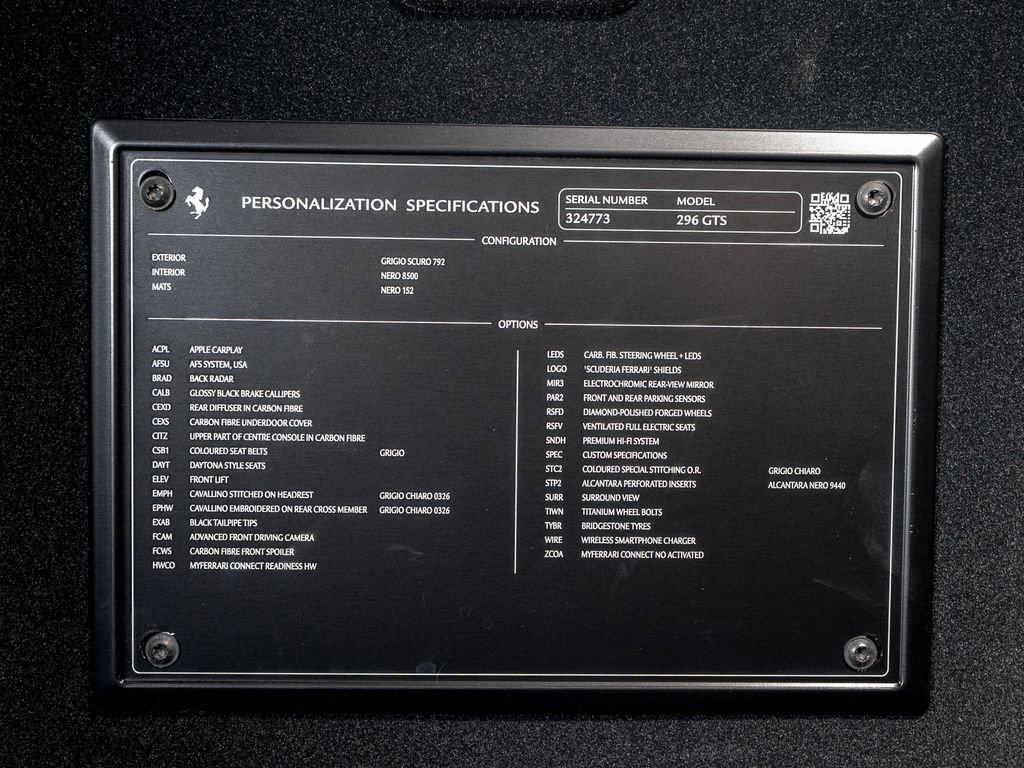 Certified 2025 Ferrari 296 GTS image 22