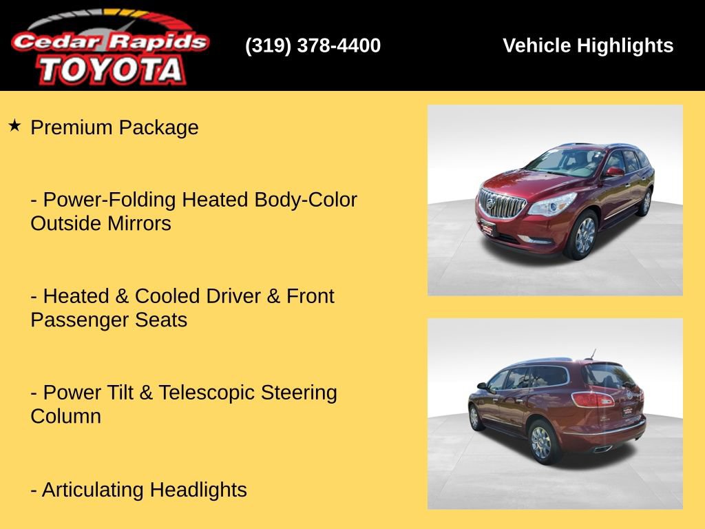 Used 2016 Buick Enclave Premium AWD/4WD image 24