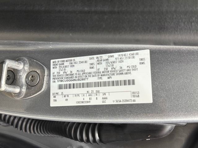 Used 2022 Ford Escape SE w/ Convenience Package image 20