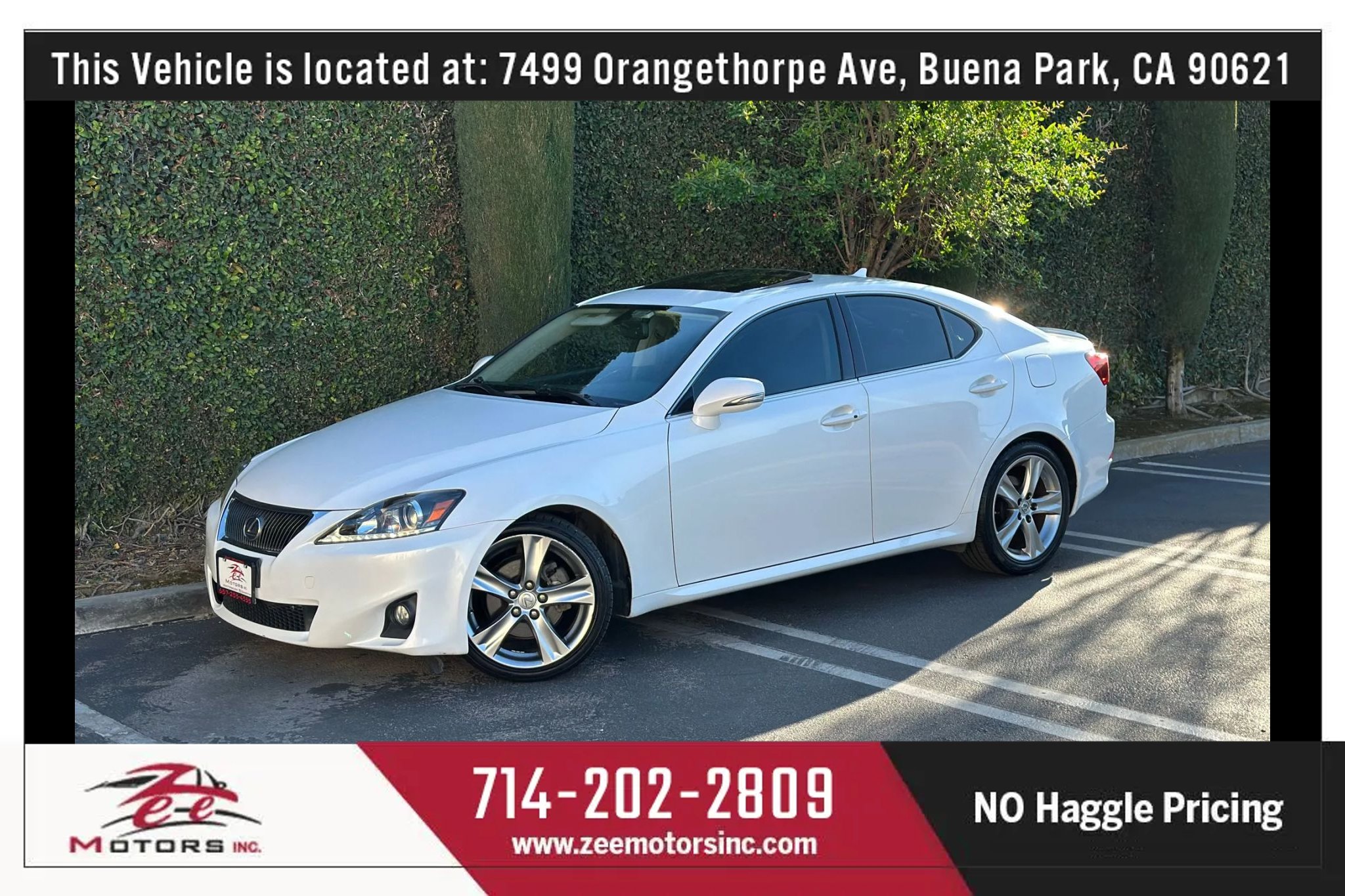 Used 2012 Lexus IS 250 IS 250 Sedan 4D w/ Premium Pkg Value Edition image 13