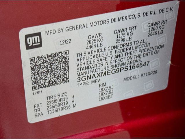 Used 2023 Chevrolet Equinox RS w/ RS Leather Package FWD image 33