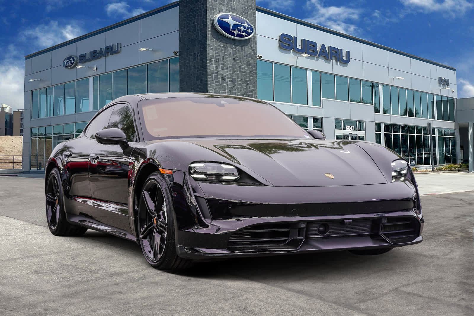 Used 2021 Porsche Taycan Turbo w/ Premium Package image 3