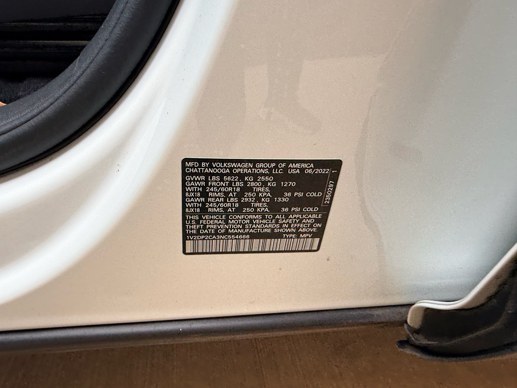 Used 2022 Volkswagen Atlas SE FWD image 29