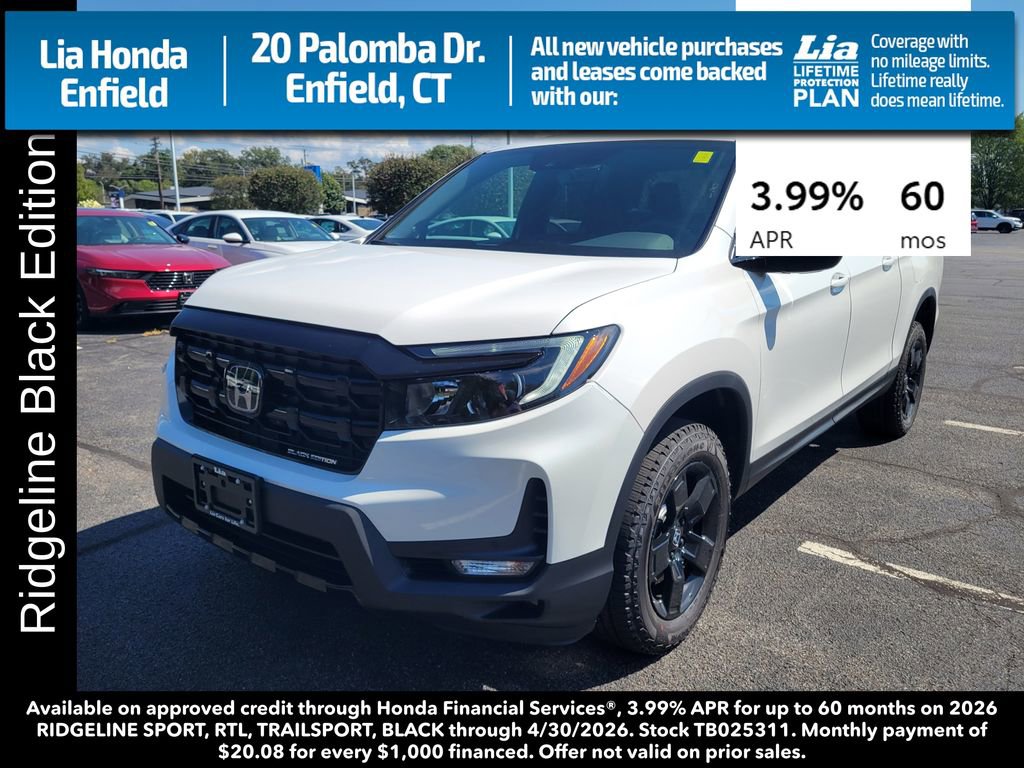New 2026 Honda Ridgeline Black Edition image 9