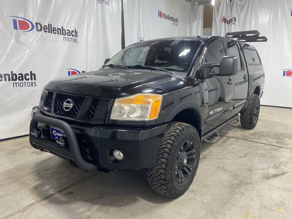 Used 2012 Nissan Titan PRO-4X w/ Pro-4x Luxury Pkg image 3