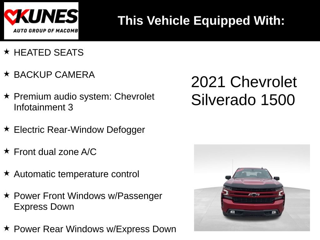 Used 2021 Chevrolet Silverado 1500 RST w/ Z71 Off-Road Package image 3