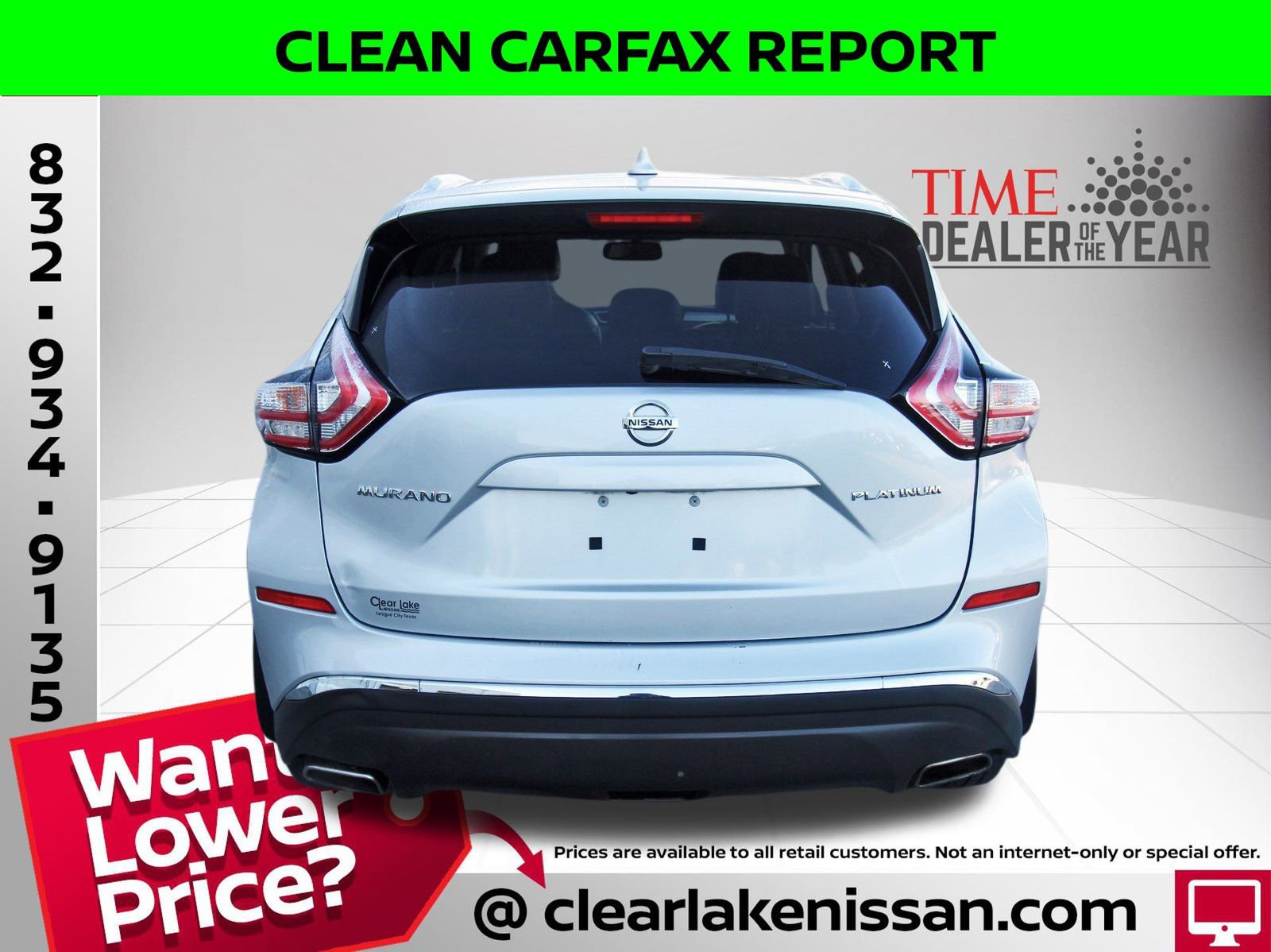 Used 2017 Nissan Murano Platinum w/ Platinum Technology Package image 6