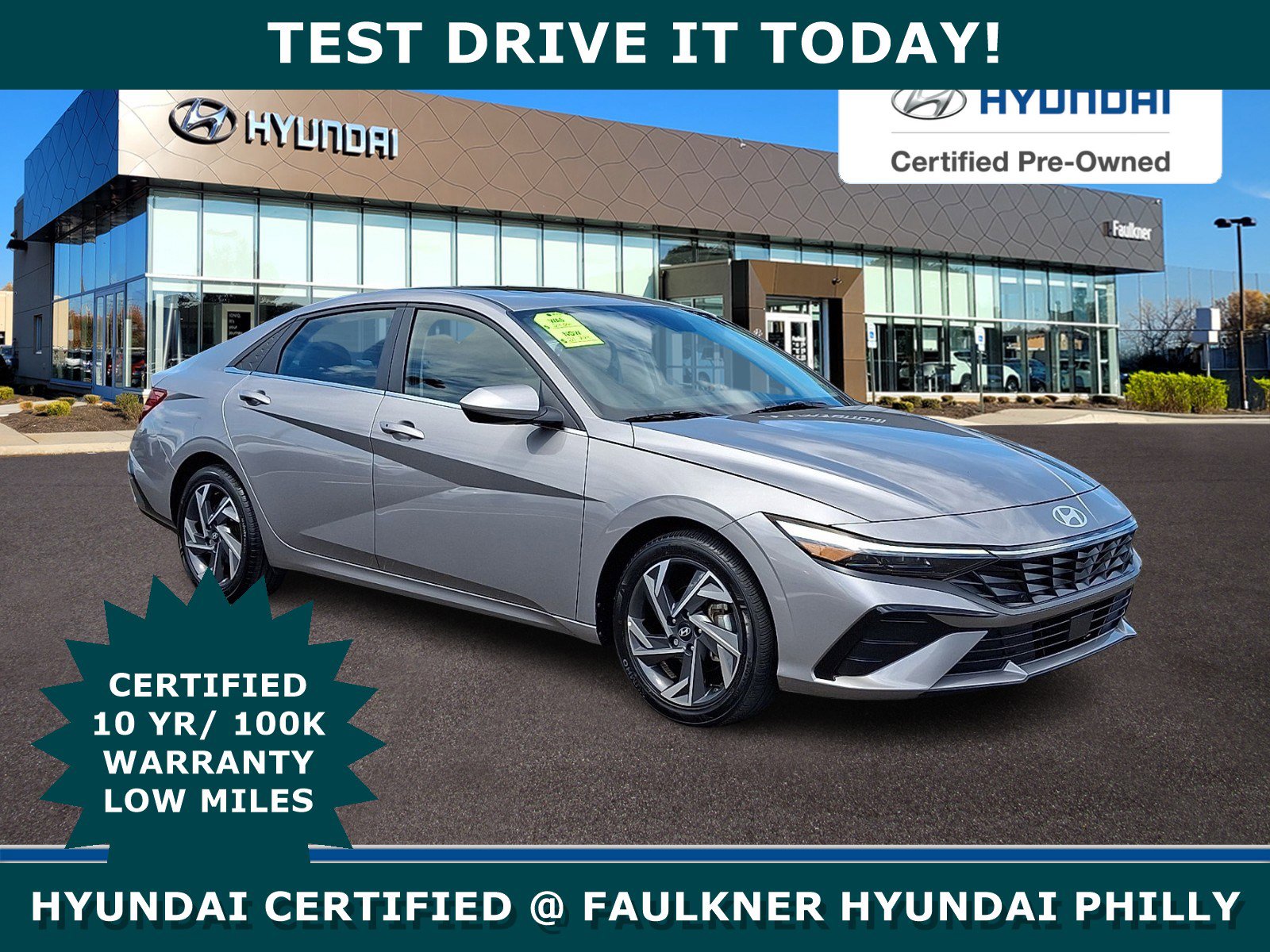 Certified 2024 Hyundai Elantra SEL w/ Convenience Package FWD image 1