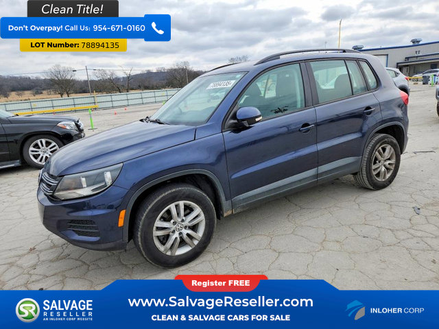 Used 2016 Volkswagen Tiguan S image 1
