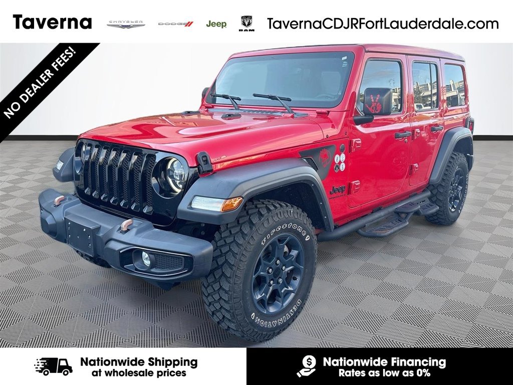 Used 2023 Jeep Wrangler Unlimited Sport AWD/4WD image 1