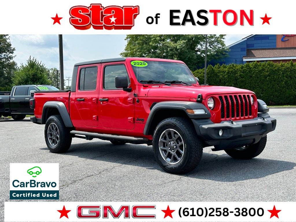 Used 2020 Jeep Gladiator Sport w/ Quick Order Package 24S AWD/4WD image 1
