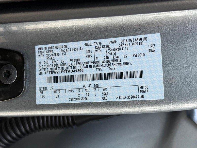 New 2026 Ford F150 STX w/ Equipment Group 200A image 28