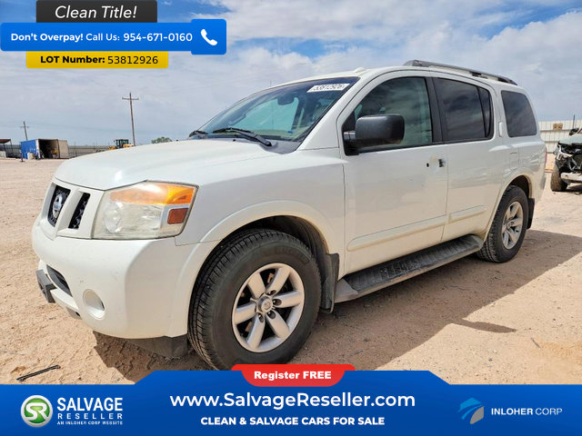 Used 2015 Nissan Armada SV w/ SV Driver Package RWD image 1