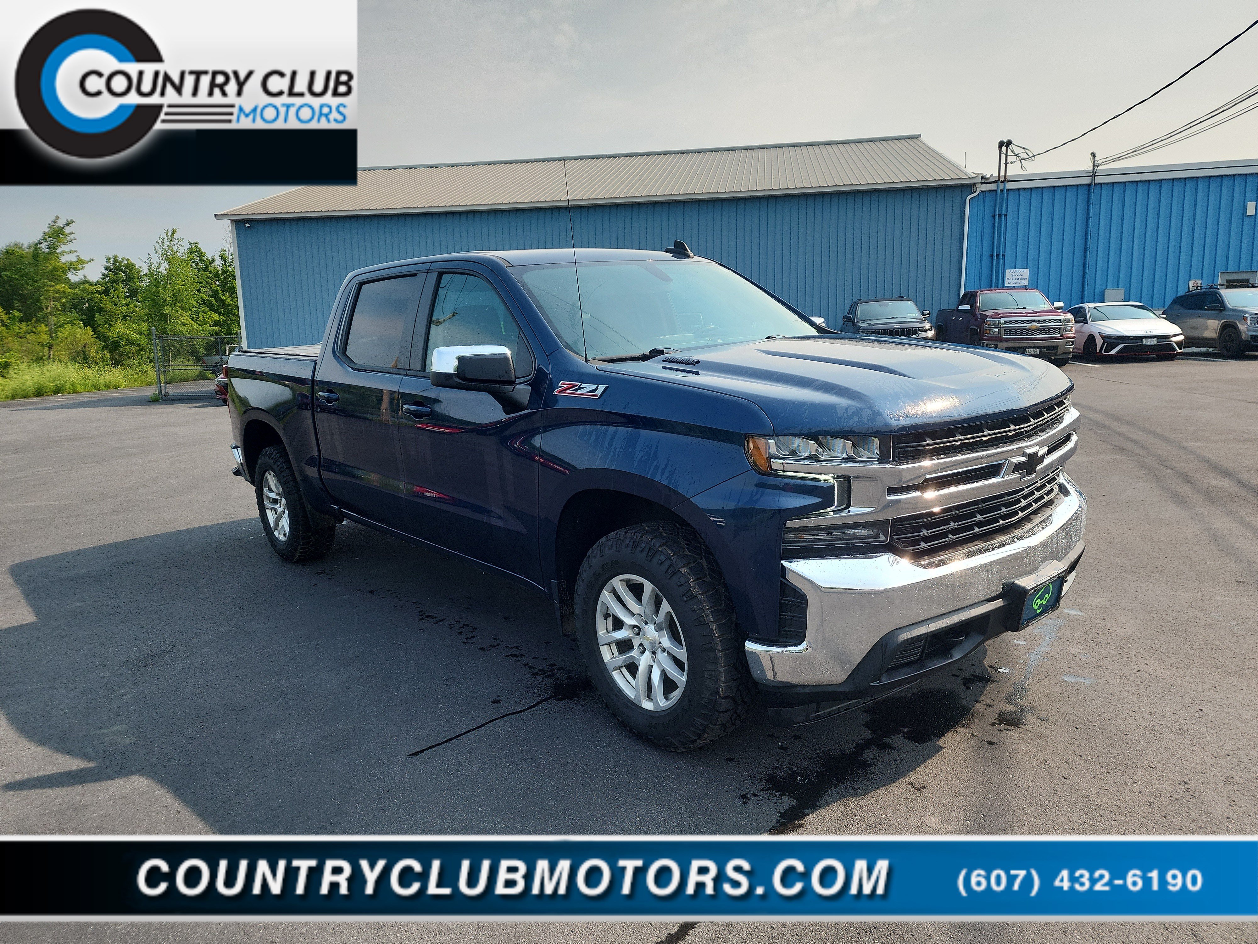 Certified 2021 Chevrolet Silverado 1500 LT w/ Diesel Off-Road Package AWD/4WD image 1