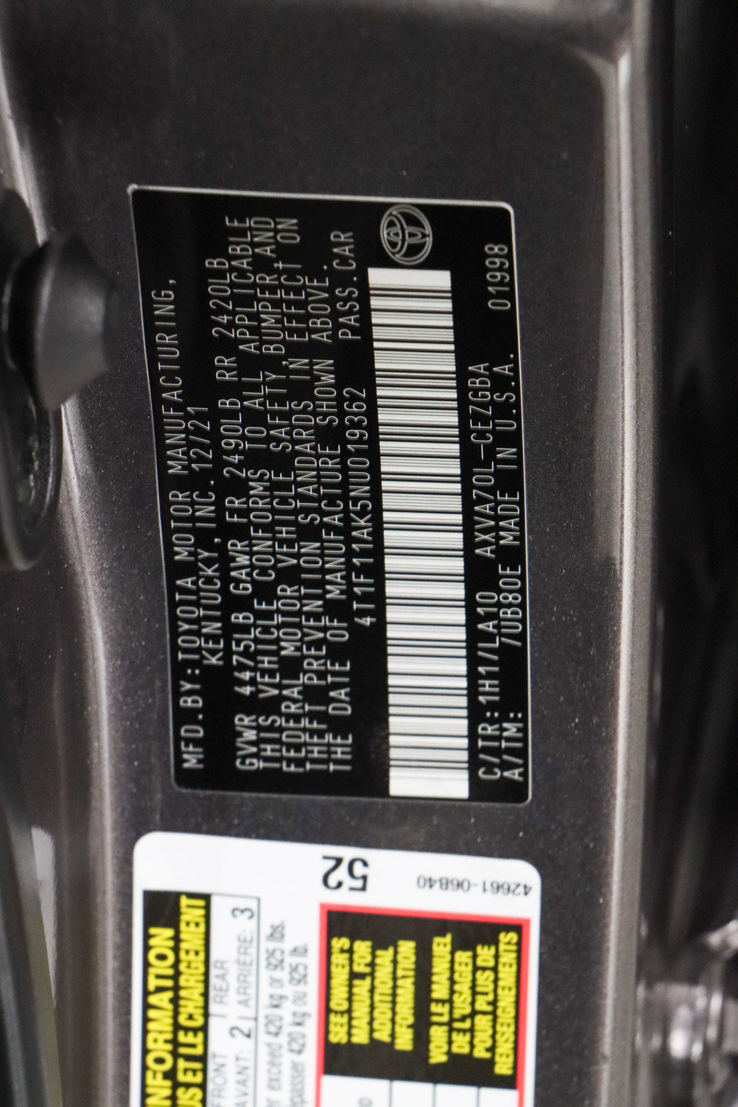 Used 2022 Toyota Camry XLE w/ Navigation Package image 31