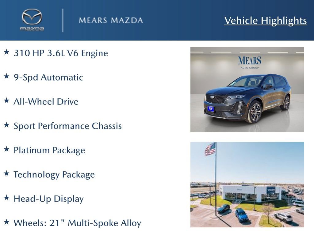 Used 2024 Cadillac XT6 Sport w/ Platinum Package image 2