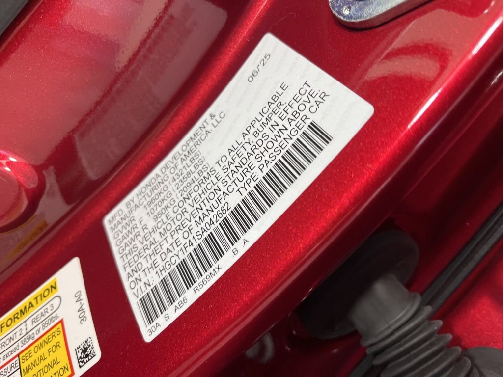 Certified 2025 Honda Accord SE image 22