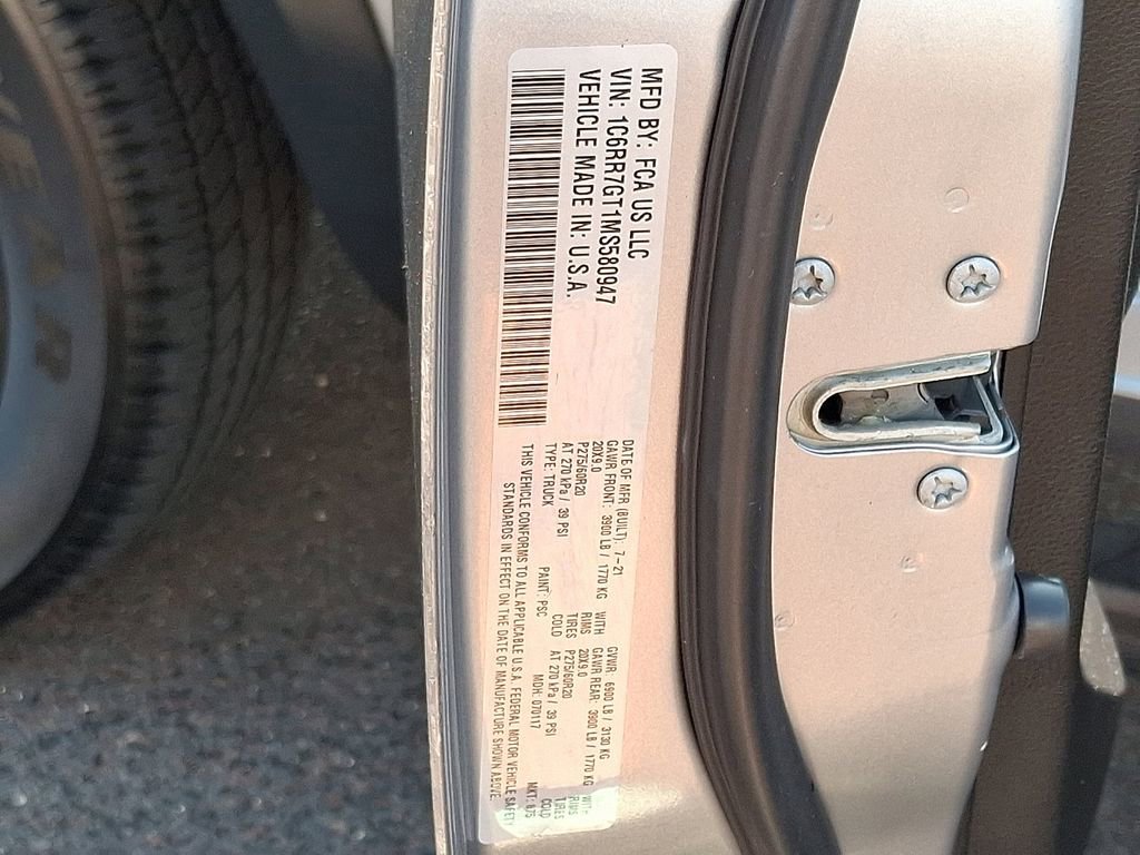 Used 2021 RAM 1500 Classic Warlock w/ Electronics Group image 23