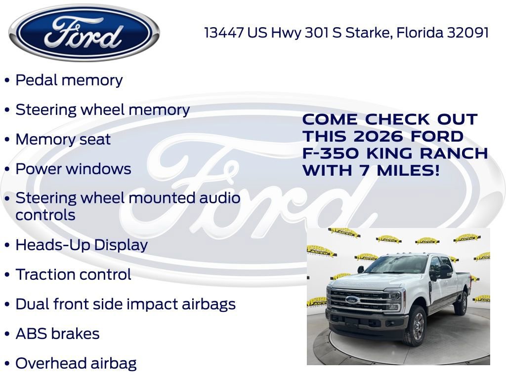 New 2026 Ford F350 King Ranch image 25