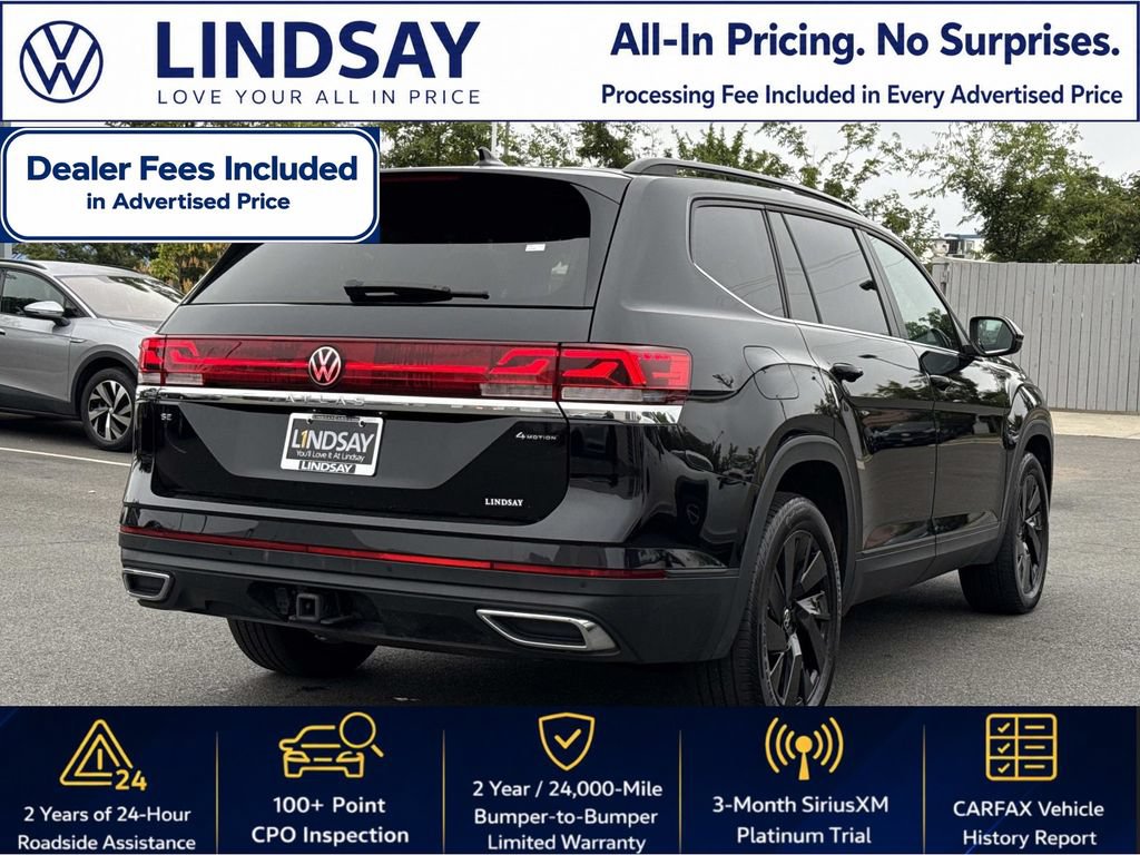 Used 2024 Volkswagen Atlas SE AWD/4WD image 3