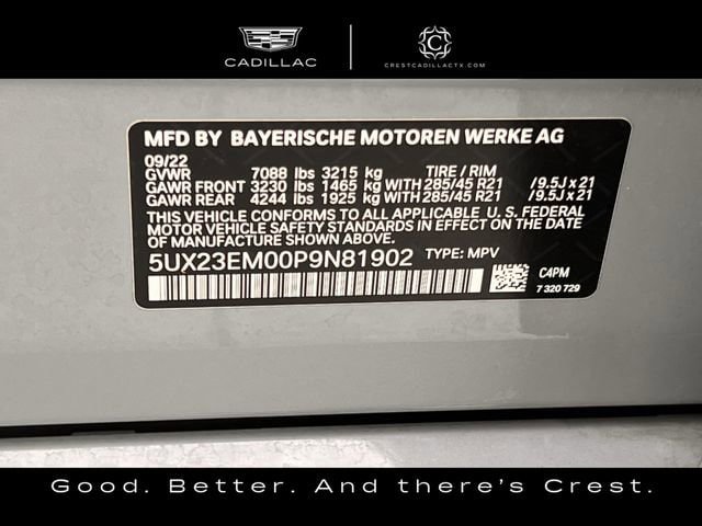 Used 2023 BMW X7 xDrive40i w/ M Sport Package AWD/4WD image 35
