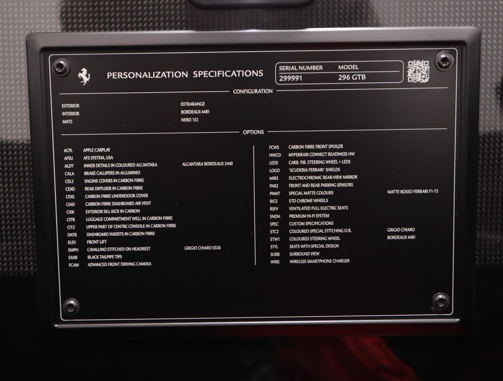 Certified 2024 Ferrari 296 GTB image 23