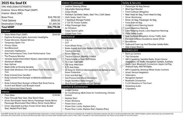 Used 2025 Kia Soul EX FWD image 32