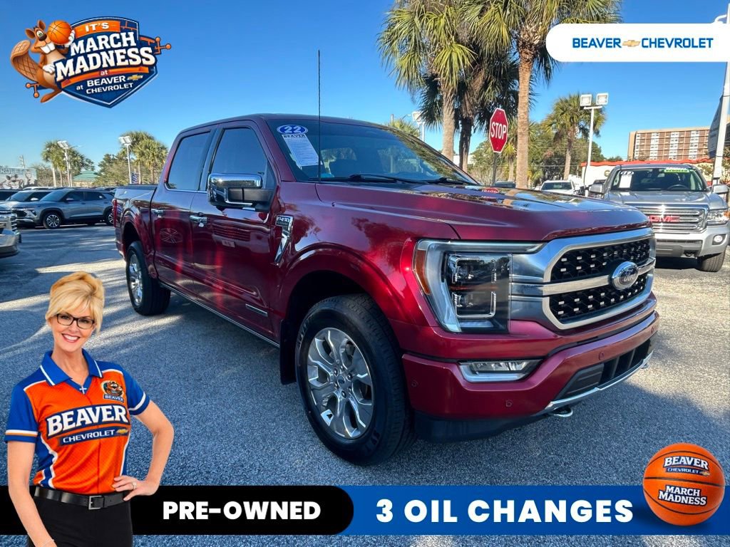 Used 2022 Ford F150 Platinum w/ Equipment Group 701A High image 9