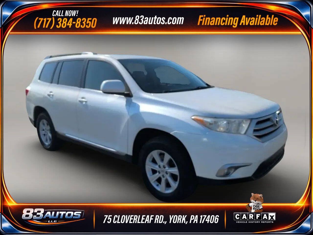 Used 2013 Toyota Highlander SE AWD/4WD image 1